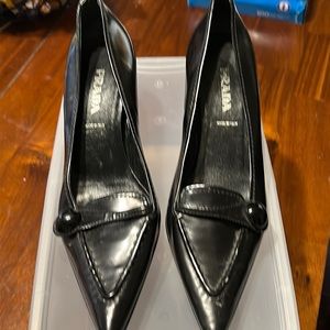 Woman’s Black Prada shoes